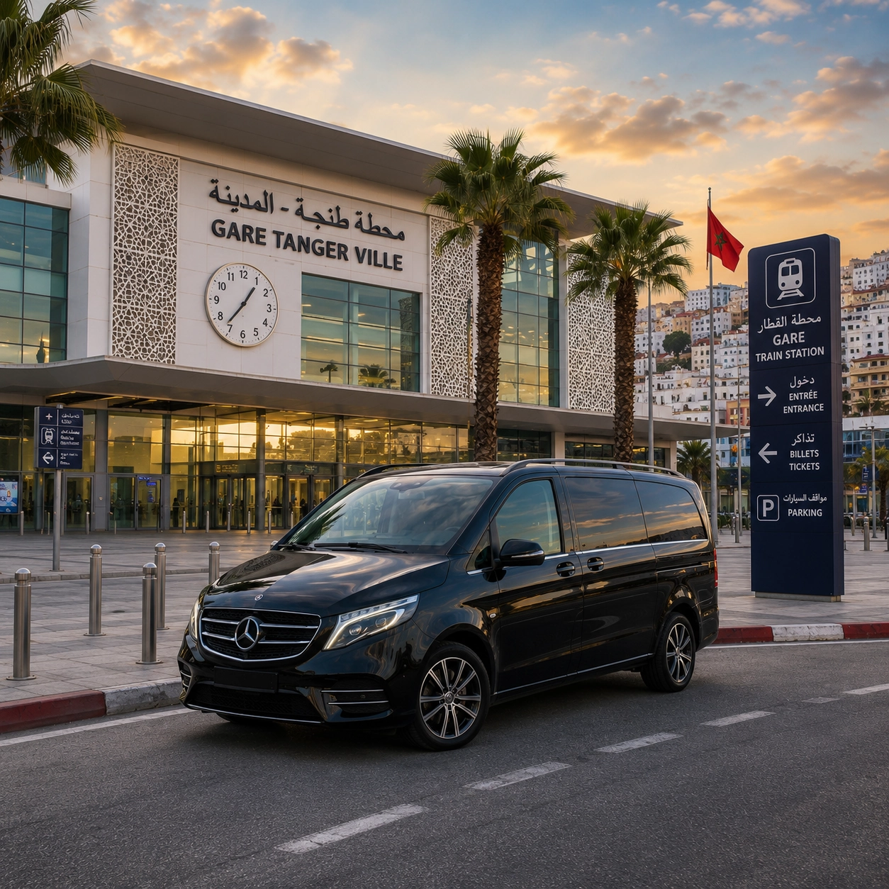 Private Tangier Train Station Transfer